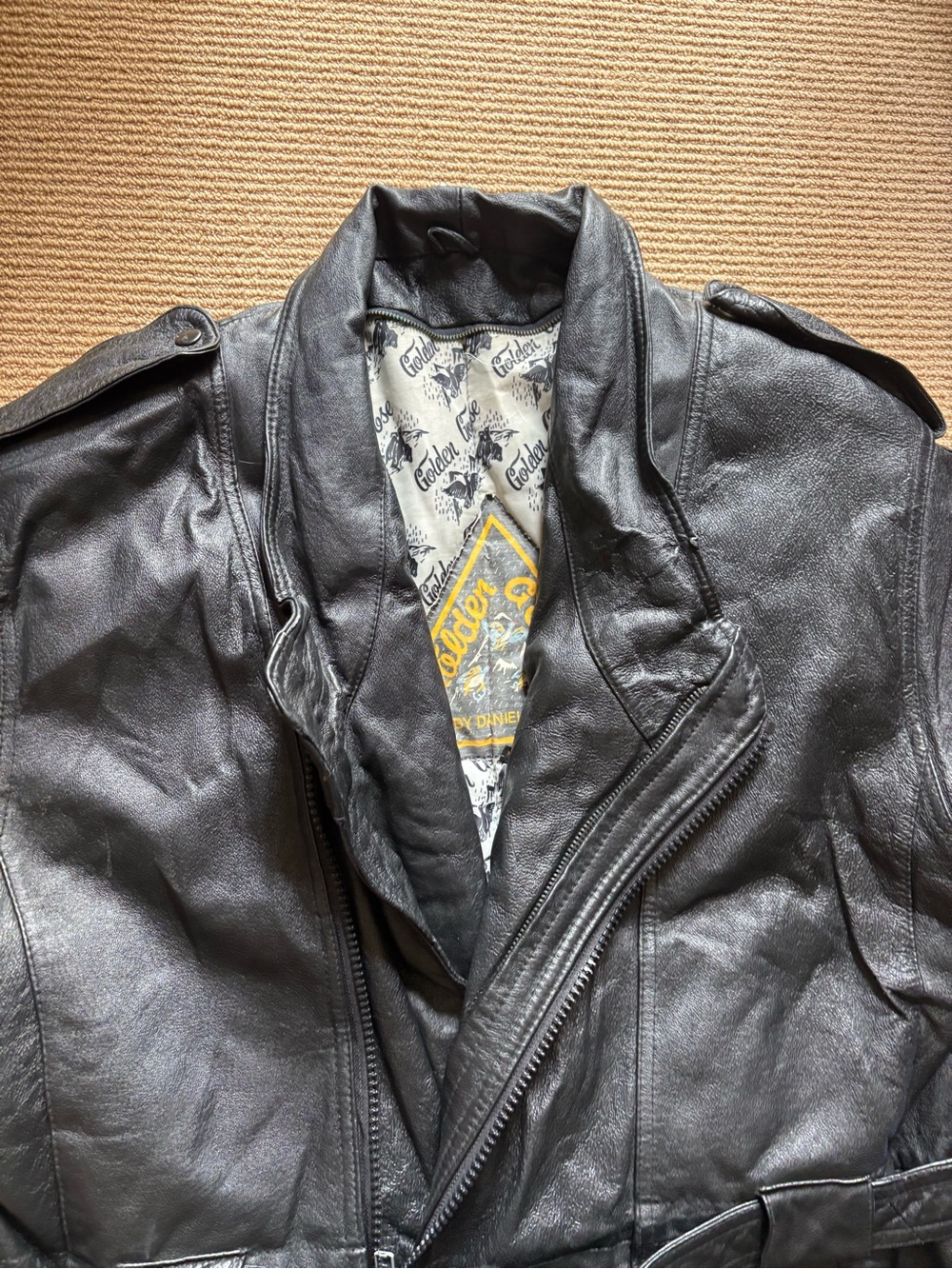 GOLDEN GOOSE Men’s leather jacket. - Picture 11 of 16